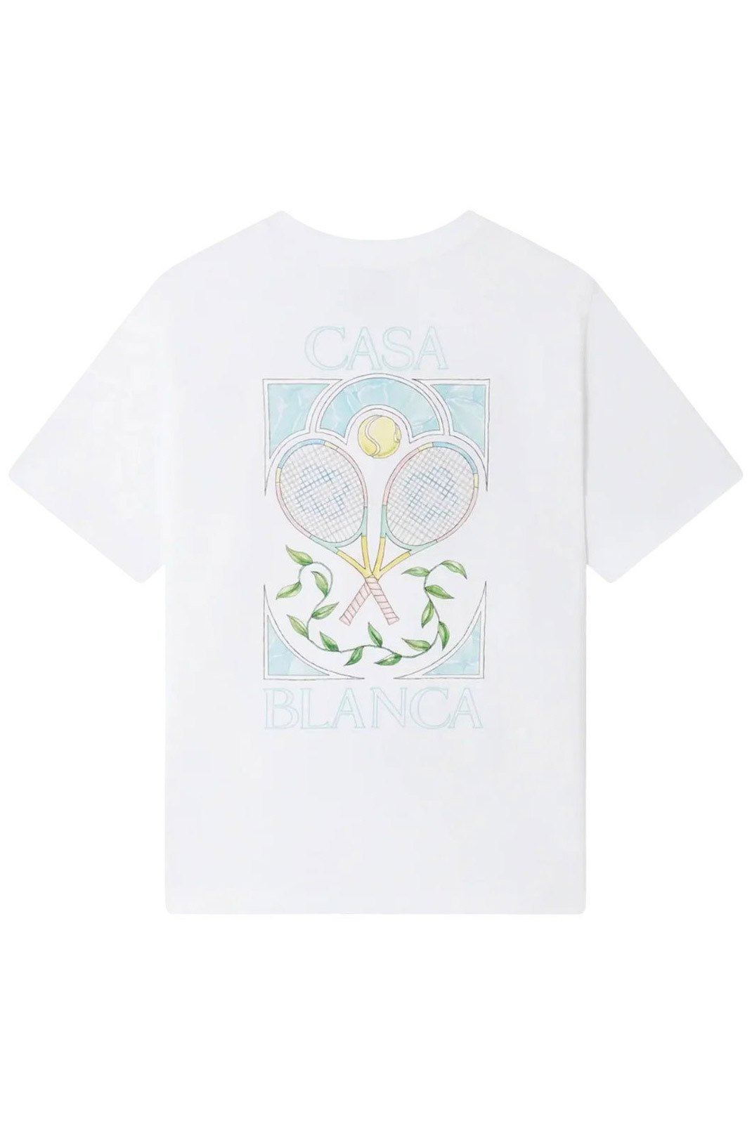 T-S manches courtes  Casa blanca MPF24-JTS-001-06 WHITE/JERSEY