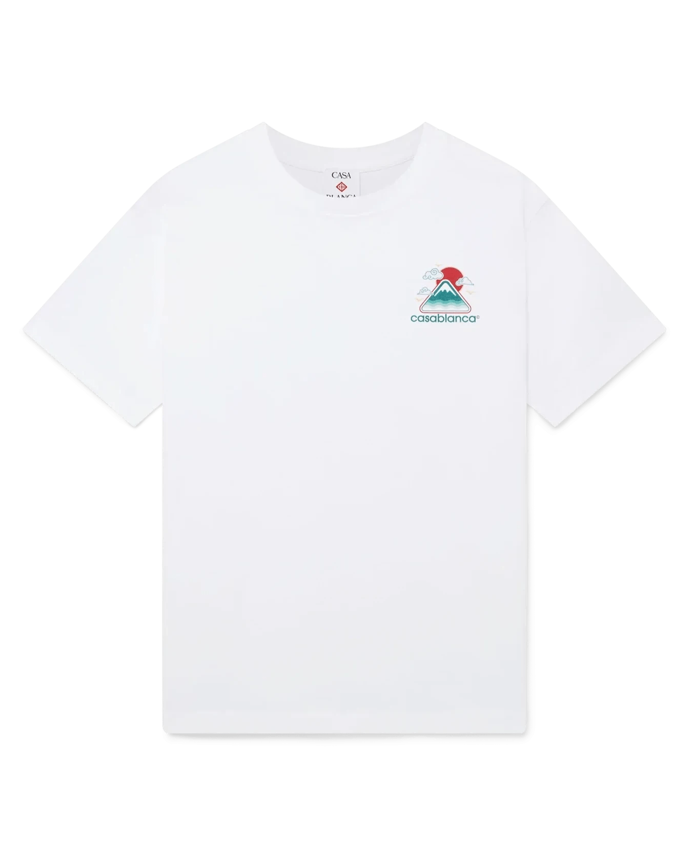 T-S manches courtes  Casa blanca MPF25-JTS-001-04 WHITE JERSEY