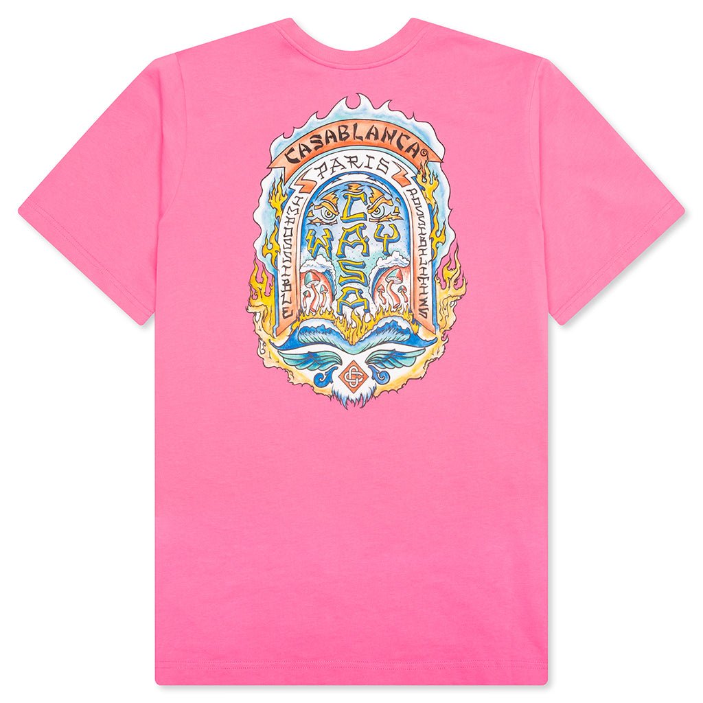 T-S manches courtes  Casa blanca MS25-JTS-001-07 PINK JERSEY	