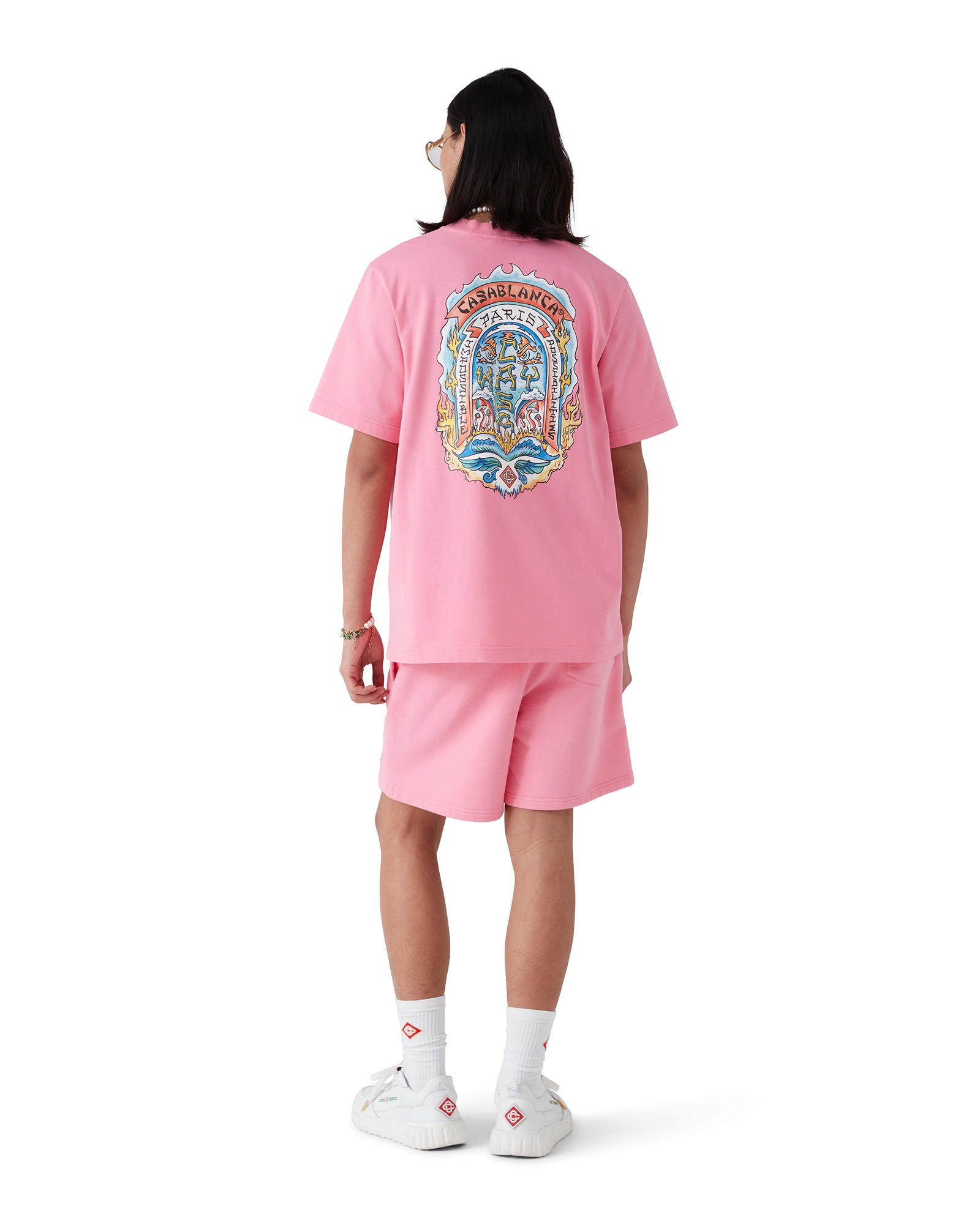 T-S manches courtes  Casa blanca MS25-JTS-001-07 PINK JERSEY	
