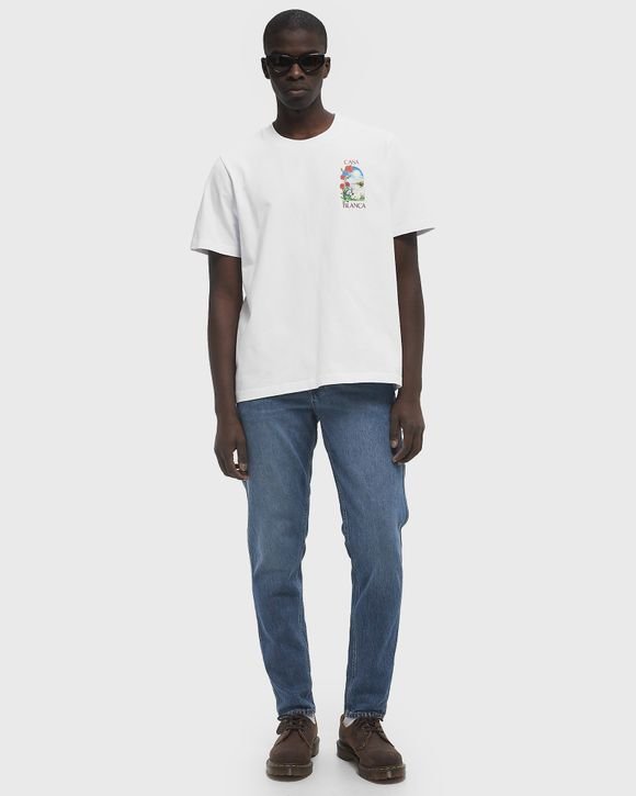 T-S manches courtes  Casa blanca MS25-JTS-001-12 WHITE JERSEY