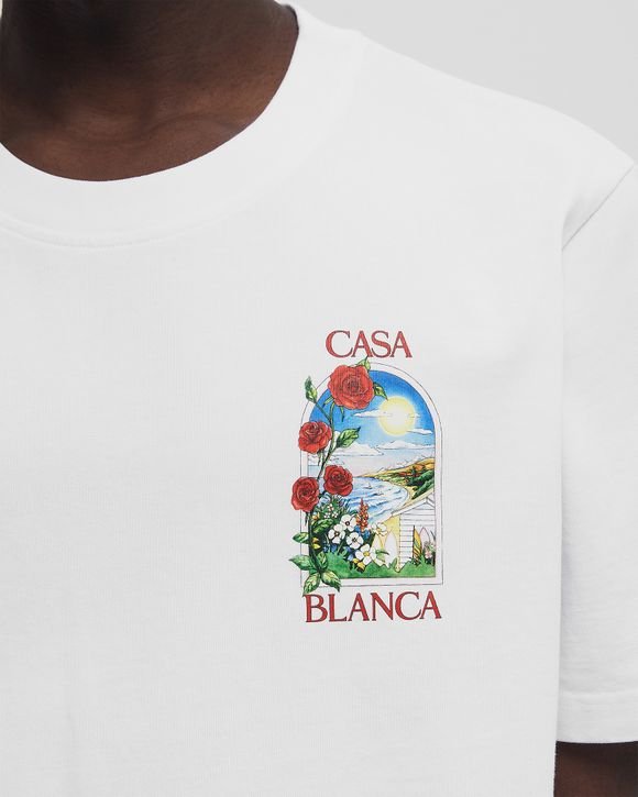 T-S manches courtes  Casa blanca MS25-JTS-001-12 WHITE JERSEY