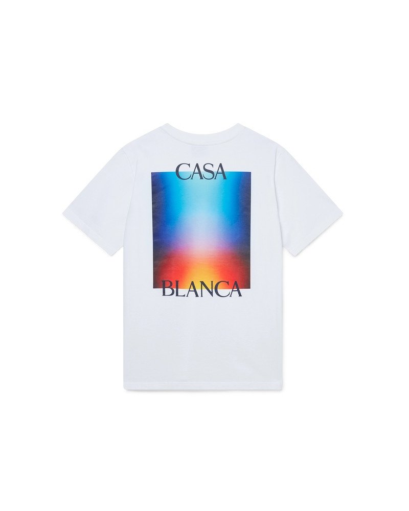 T-S manches courtes  Casa blanca MS25-JTS-001-26-EX-CE WHITE JERSEY