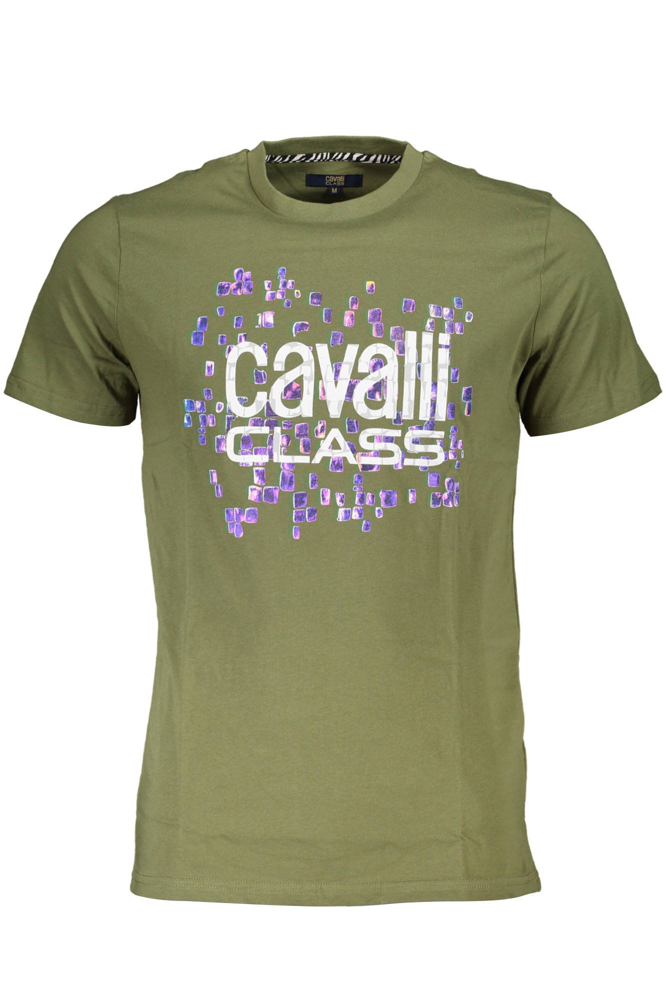 Tee-shirts  Cavalli Class QXT61UJD060_64A694C_VERDE04050 Verde