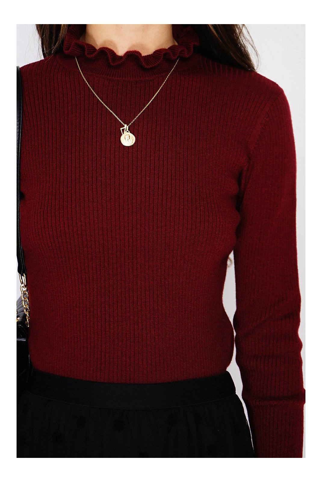   C&JO ROYAL CASHMERE CJF2608_BORDEAUX 