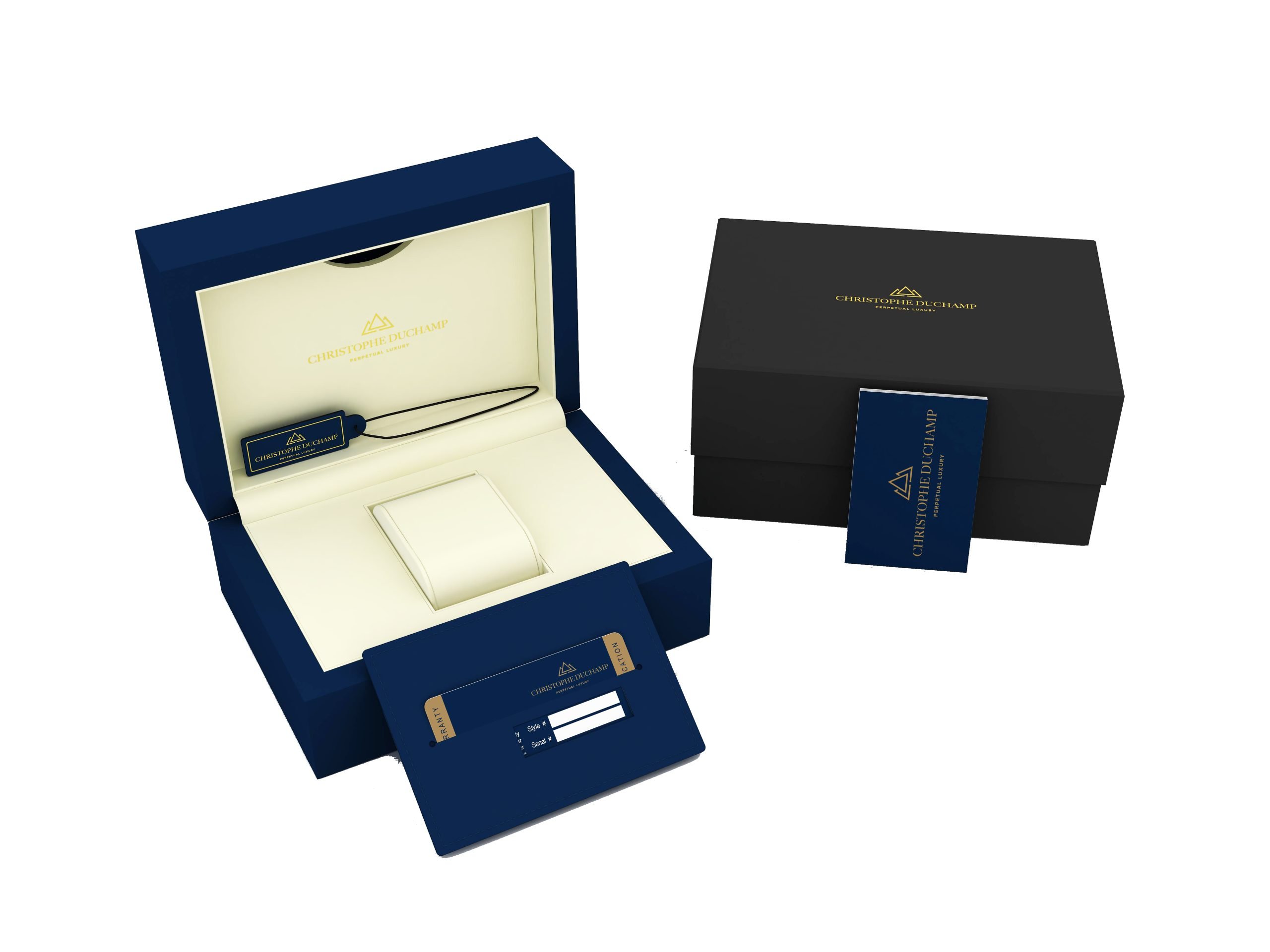 Montres  Christophe Duchamp CD7301-01 Noir