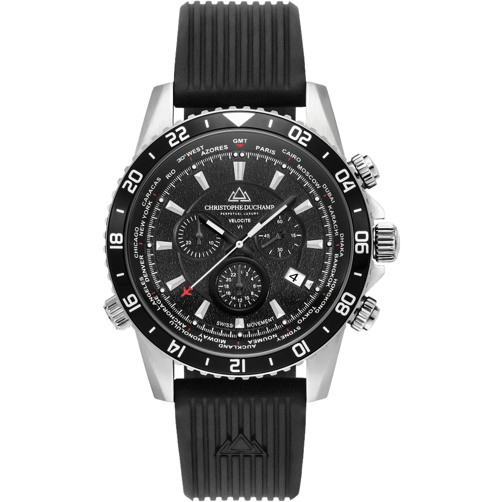 Montres  Christophe Duchamp CD7301-01 Noir