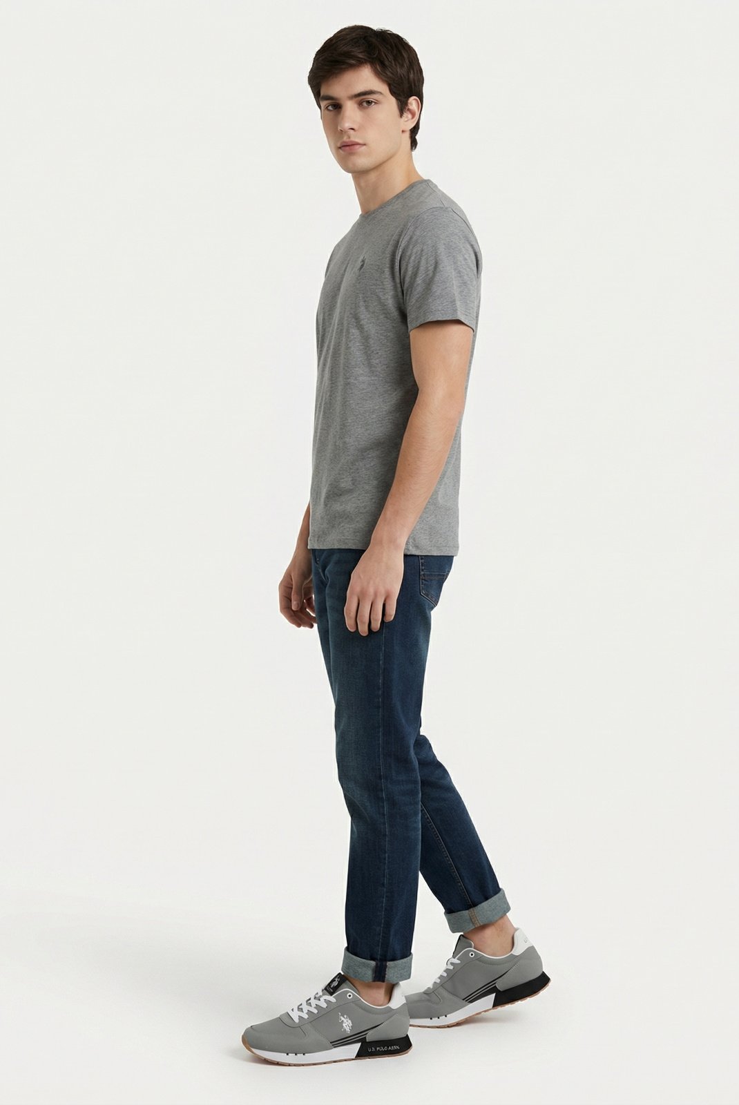 Sneakers / Sport  U.S POLO ASSN. DENI001 Light grey