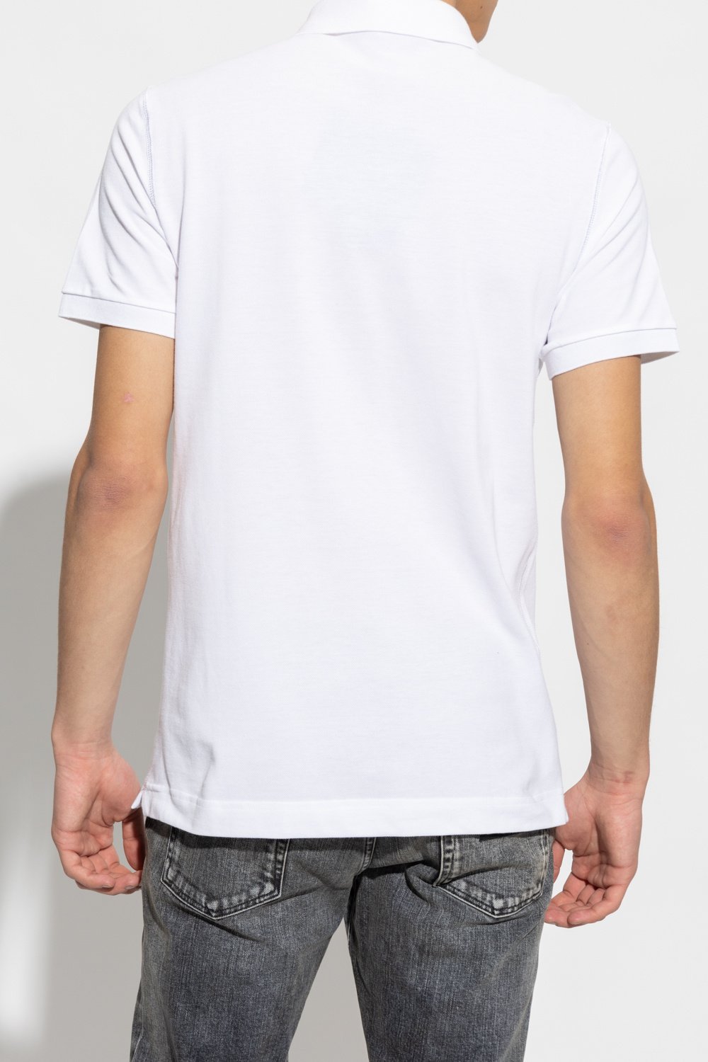 Polos manches courtes  Dolce&Gabbana G8PL4T G7F2H W0800 WHITE