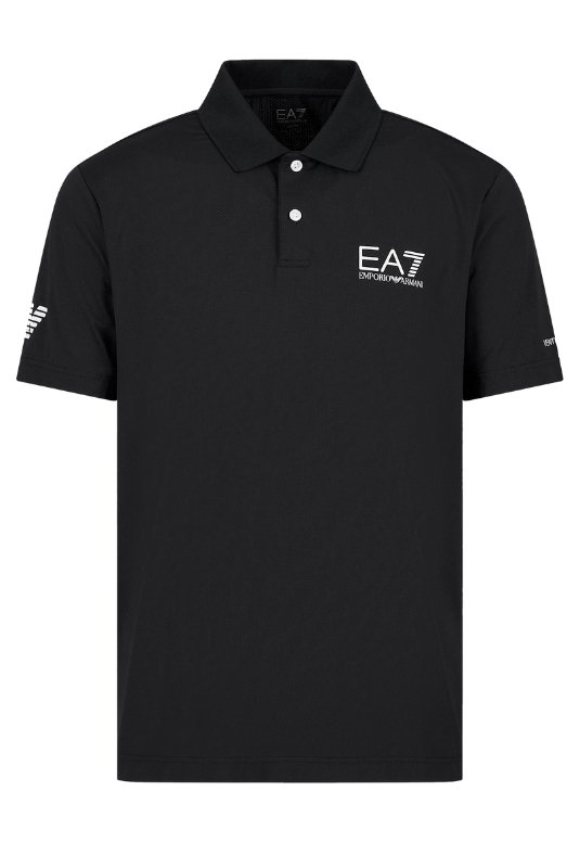 Polos manches courtes  Ea7 8NPF23 PJEMZ 1200 BLACK