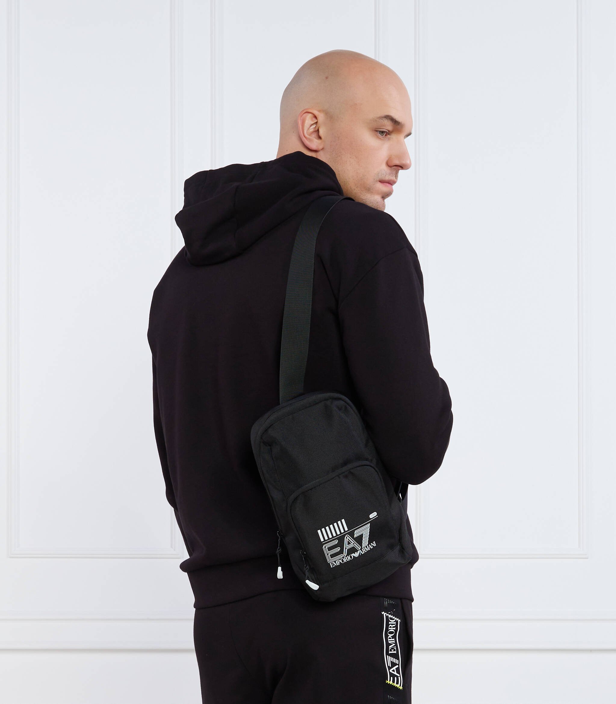 Sacs à bandoulière  Ea7 245087 CC940 02021 BLACK/WHITE LOGO