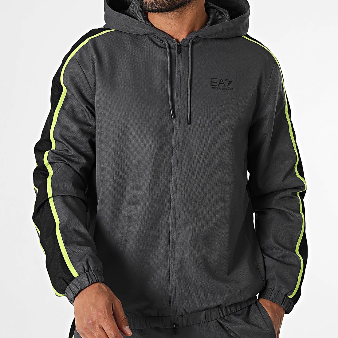 Survêtements  Ea7 7M000643 AF16072 M8279 ASPHALT/MACAW GREEN