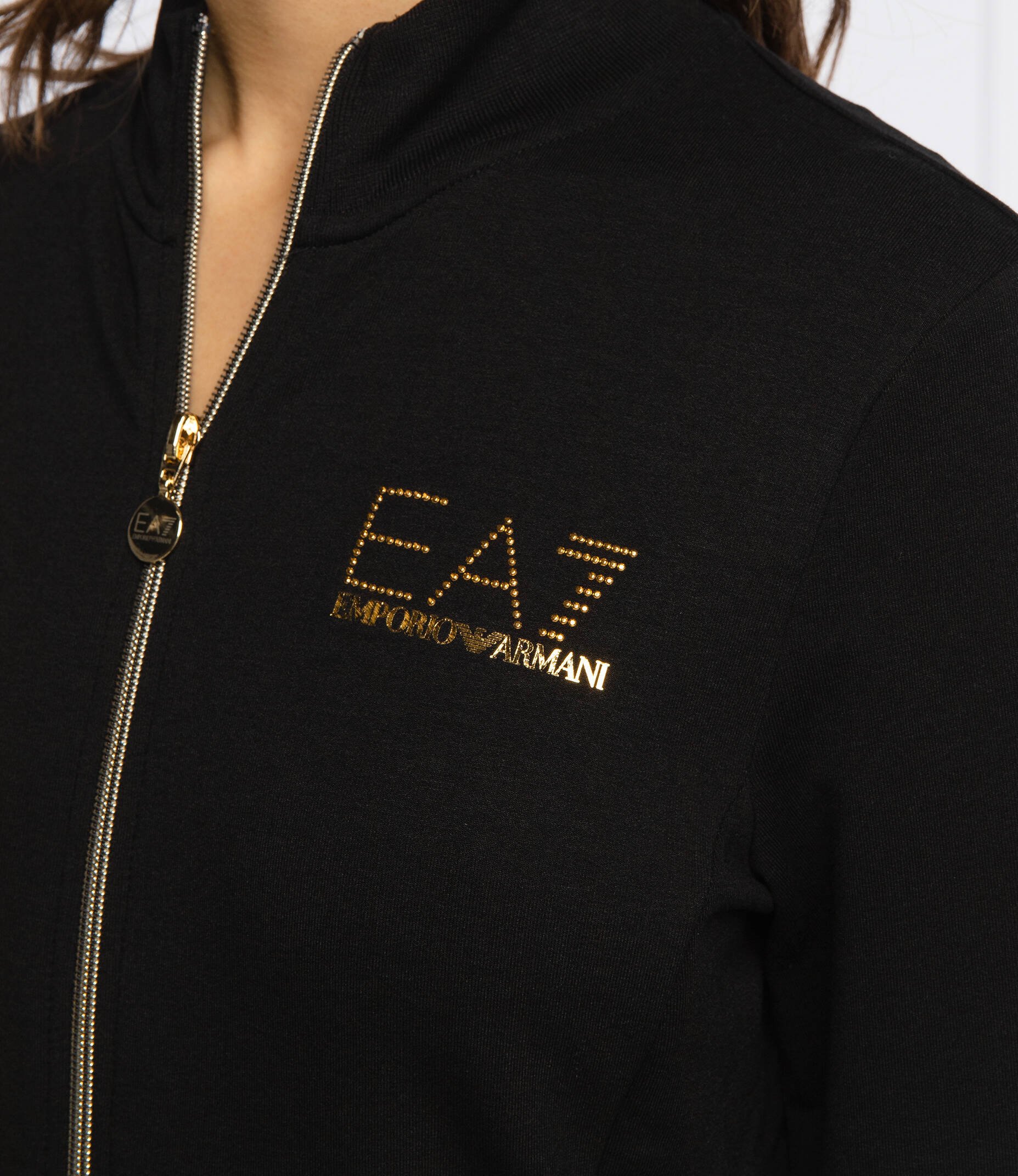 Sweat / sweat zippé  Ea7 8NTM43 TJ9RZ 1200 BLACK