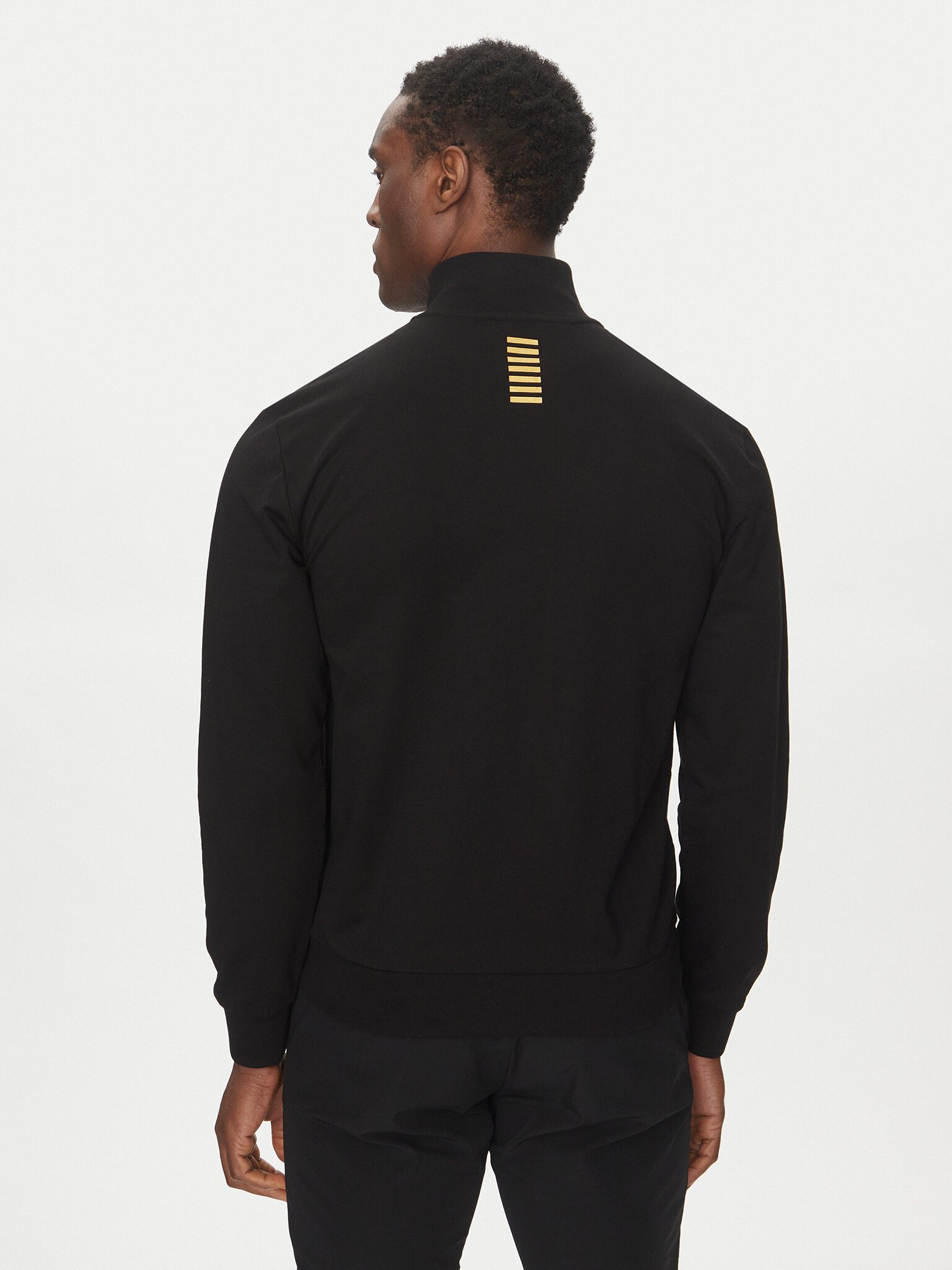 Sweats zippés  Ea7 8NPM31 PJVRZ MC004 BLACK / GOLD