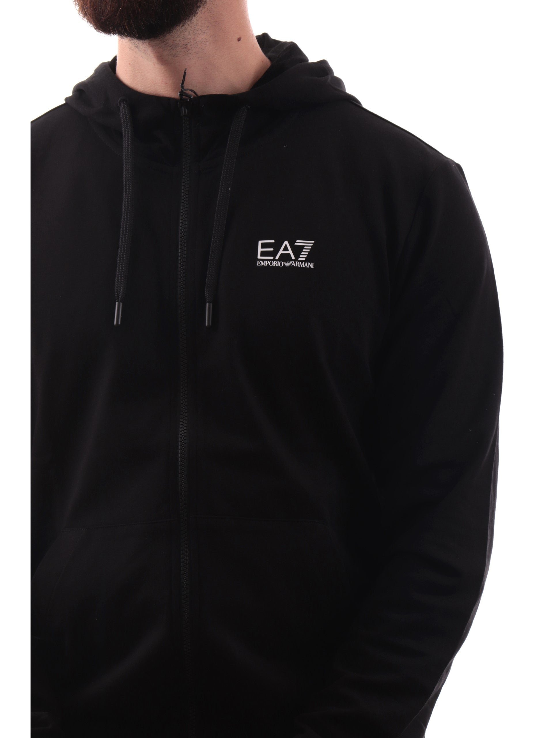 Sweatshirts  Ea7 7M000568 AF13512 MC001 BLACK/WHITE