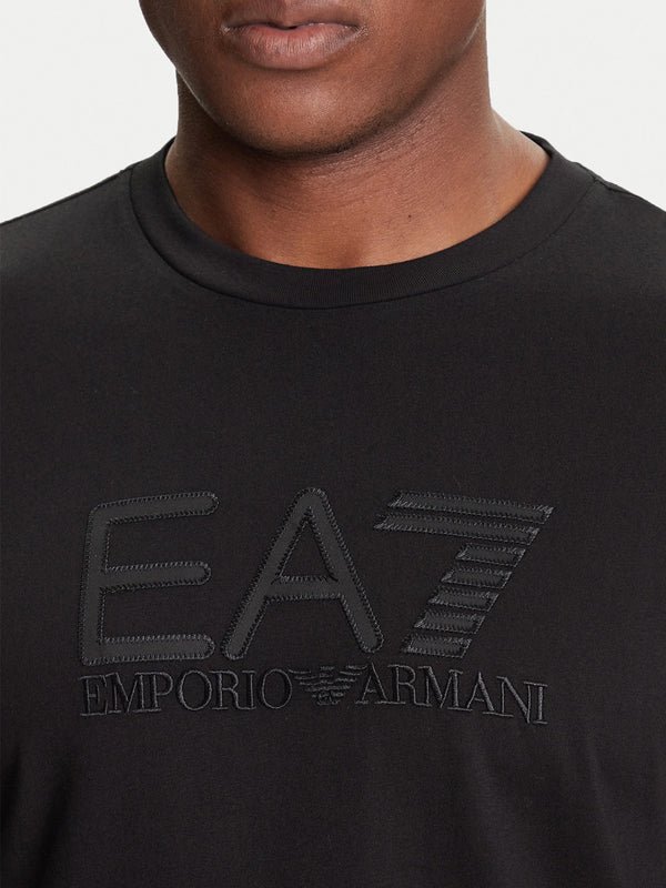 T-S manches courtes  Ea7 7M000898 AF10375 UC001 BLACK