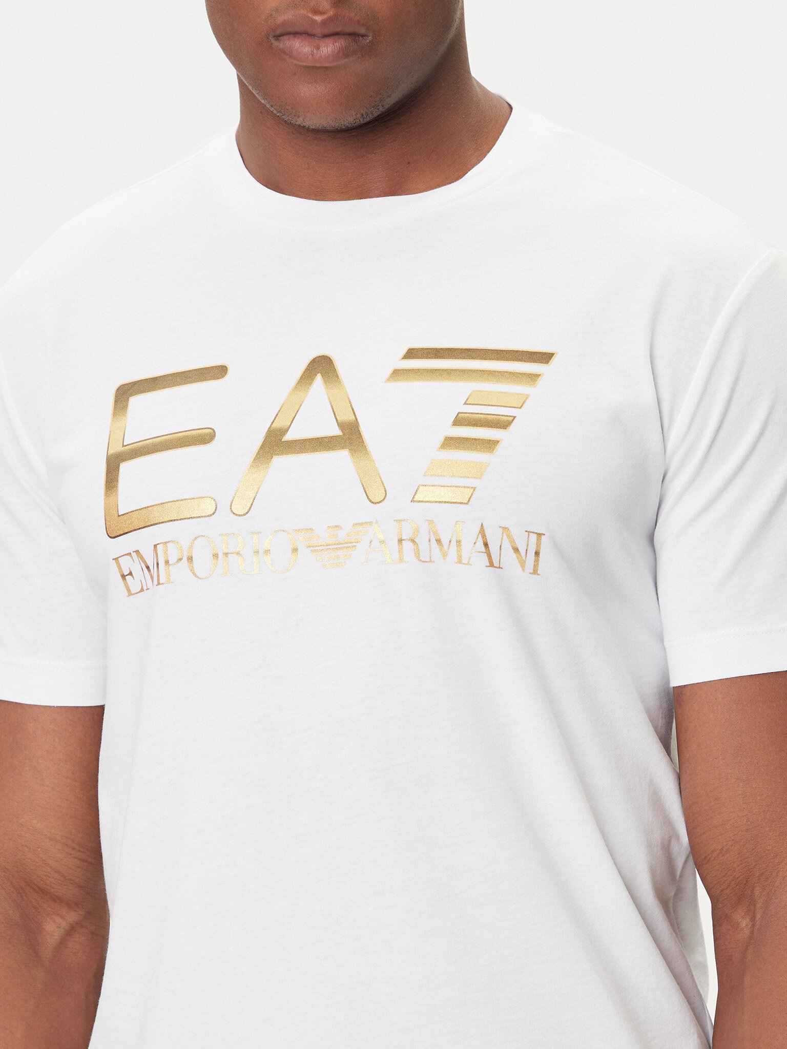T-S manches courtes  Ea7 7M001189 AF17789 U0002 WHITE