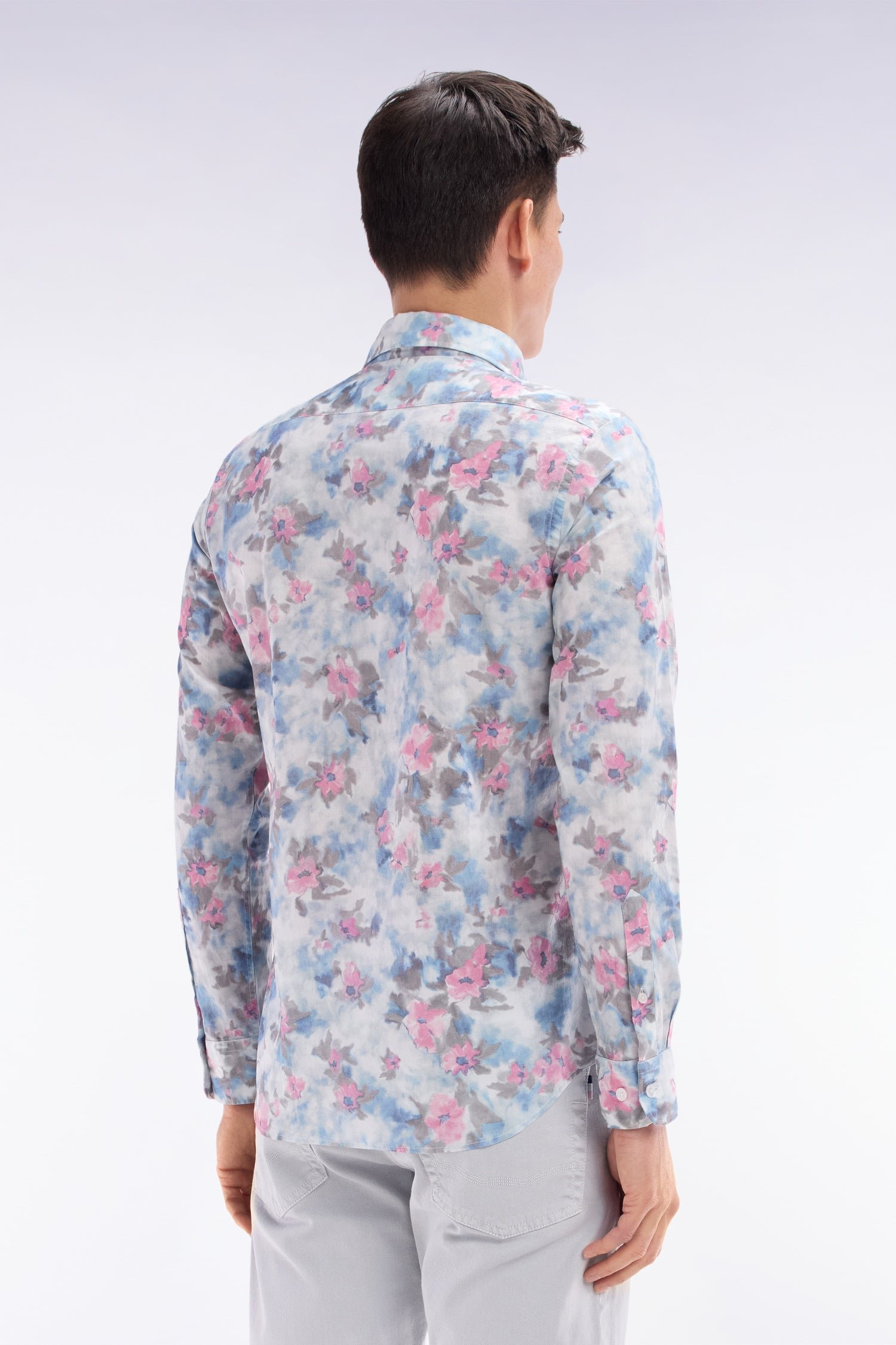 Chemises manches longues  Eden park E25CHECL0063 BLC26