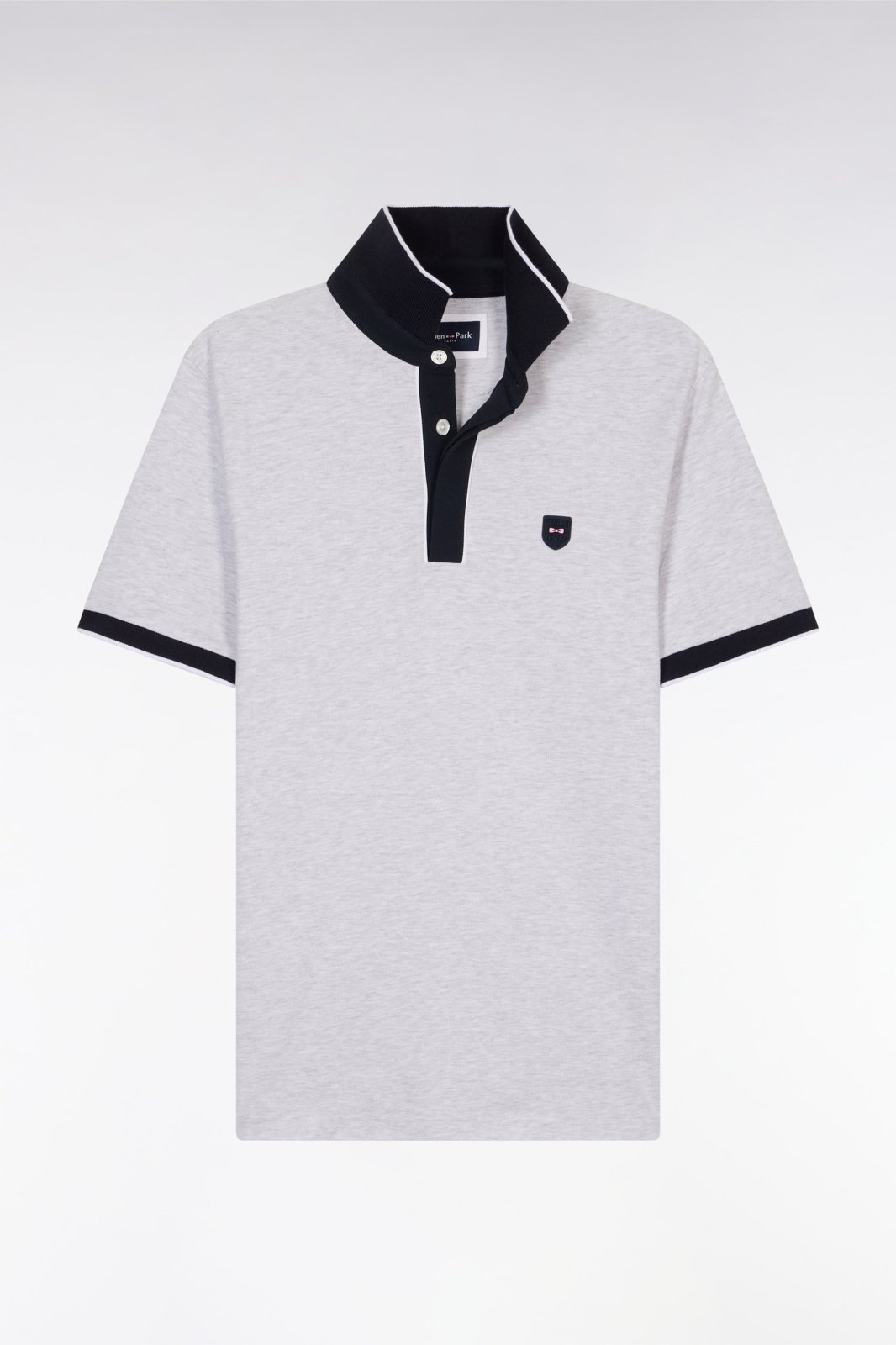 Polos manches courtes  Eden park E25MAIPC0009-BC__BLANC_BC Blanc