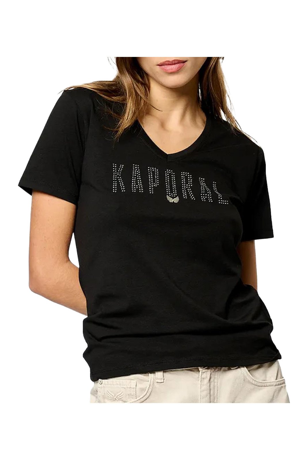 Tee shirt  Kaporal EMEL BLACK