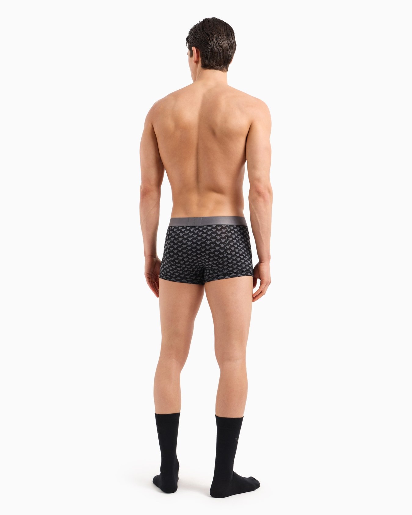 Chaussettes  Emporio armani 112007 4F514 28444 Stampa Aquile/Nero
