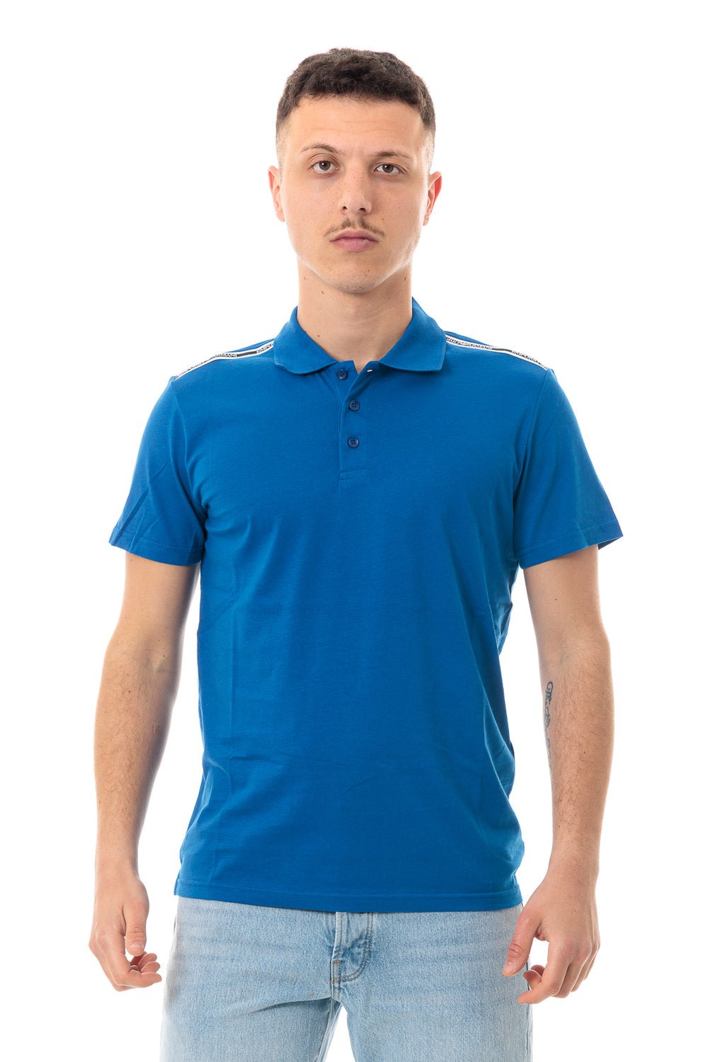 Polos manches courtes  Emporio armani EM000571 AF12333 UB102 ARMANI BLU