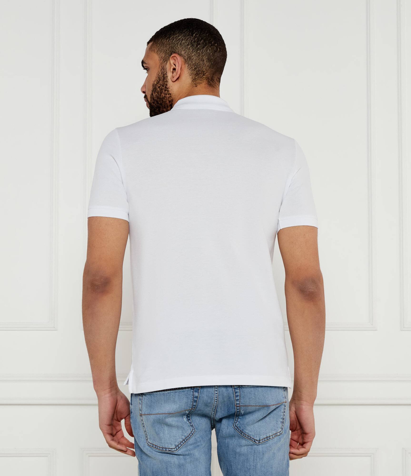 Polos manches courtes  Emporio armani EM000571 AF12336 U0002 WHITE