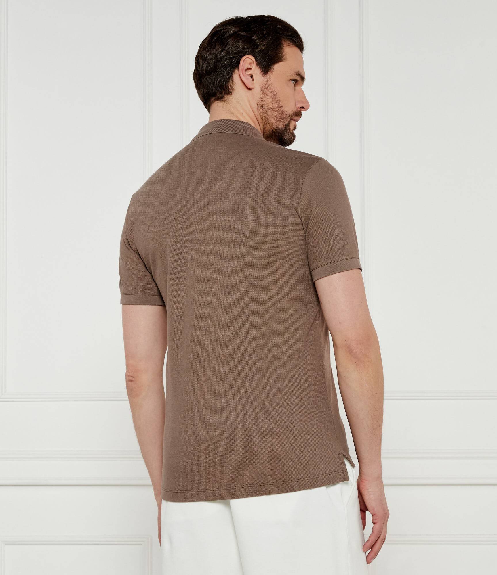 Polos manches courtes  Emporio armani EM000571 AF12336 U6189 WALNUT
