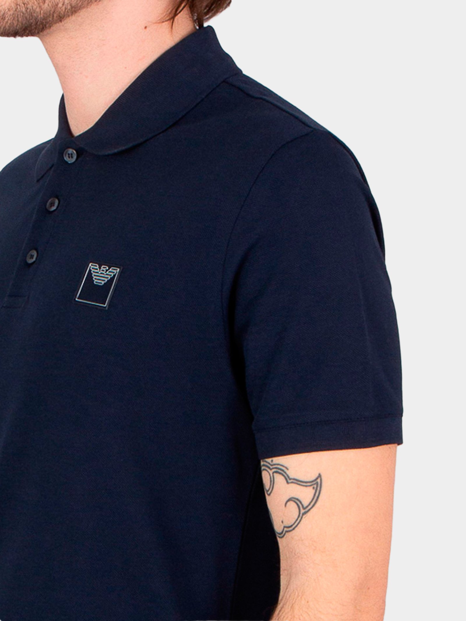 Polos manches courtes  Emporio armani EM000571 AF12336 UB102 ARMANI BLU