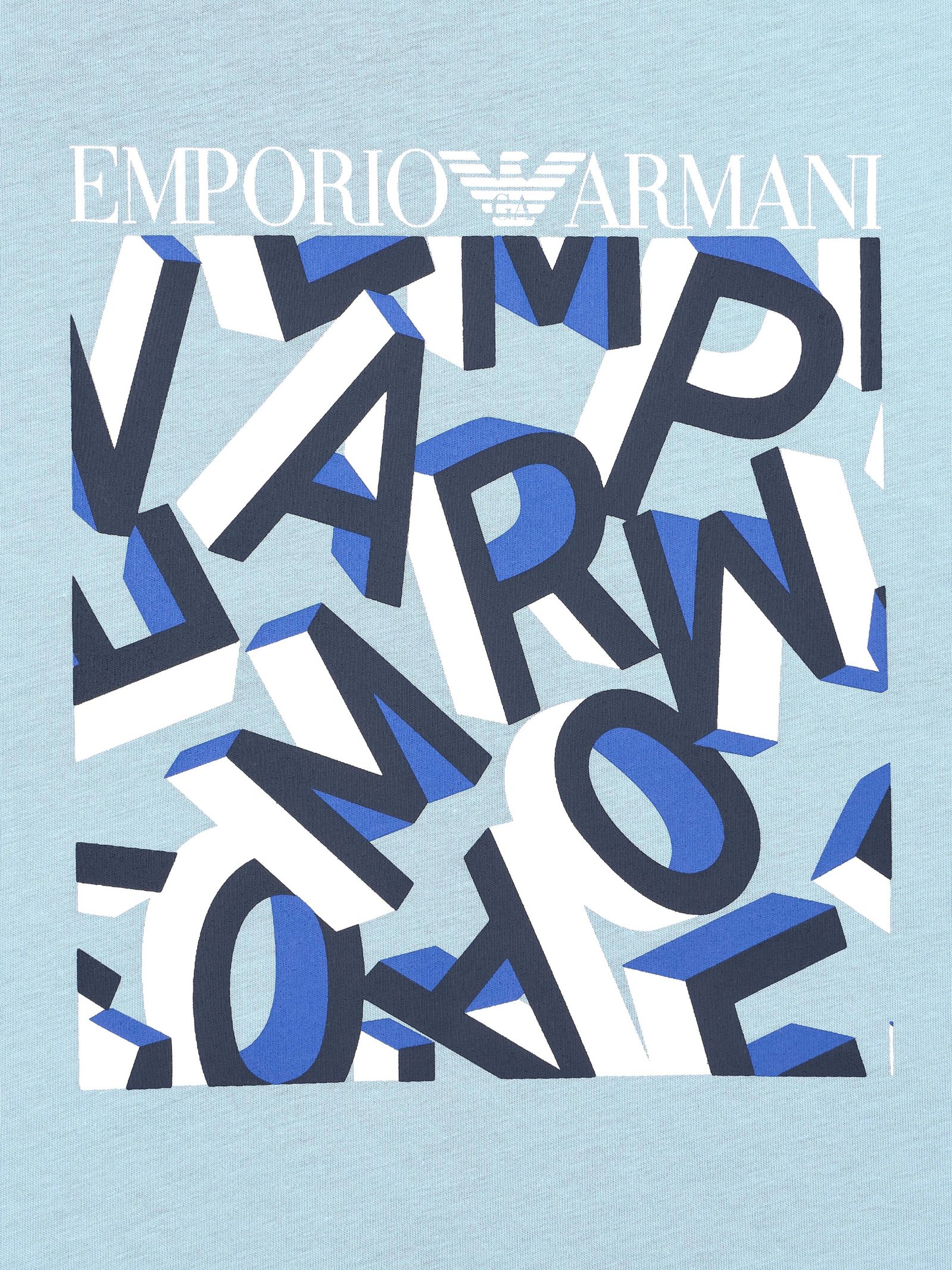 T-S manches courtes  Emporio armani EM000574 AF12349 F9029 ASHLEY PRINT LETTERING