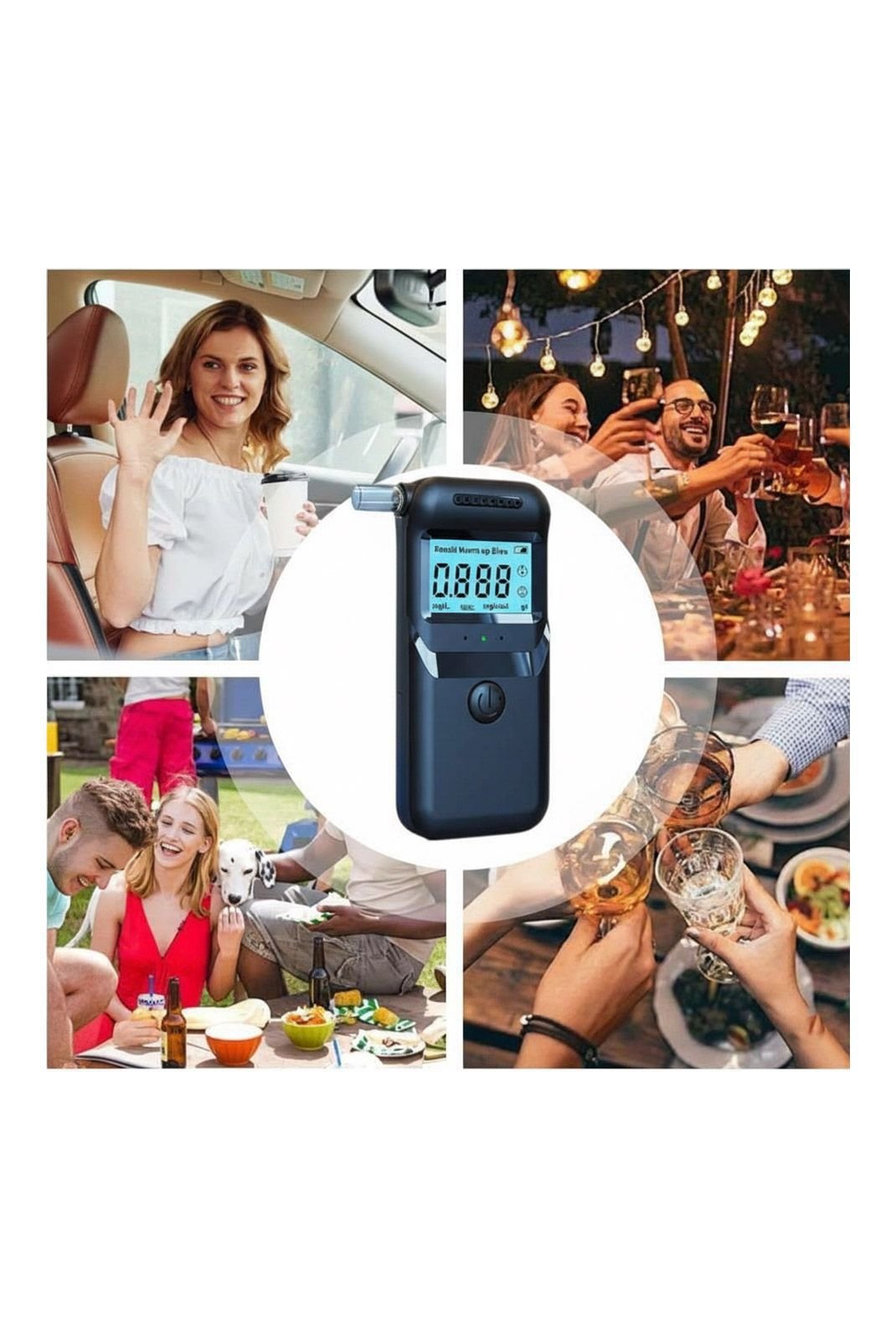 Voiture  ÉTHYLOTEST 8054040903274 Noir