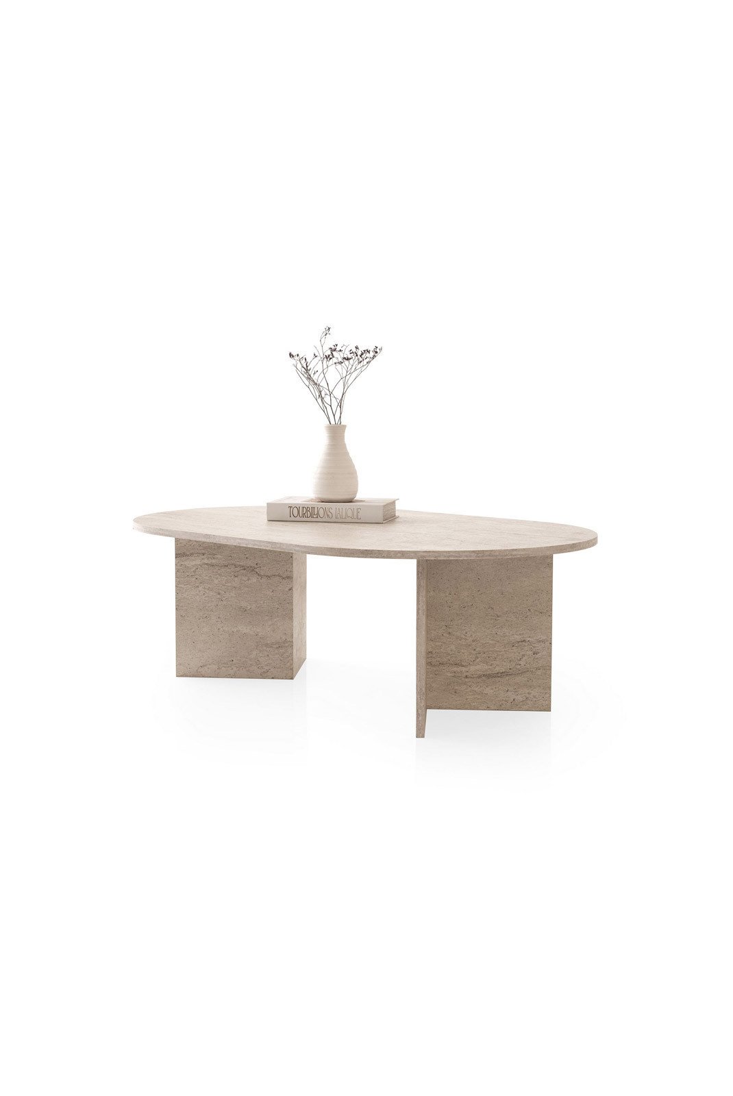 Tables basses  Evila originals 974NMB2230 Travertin