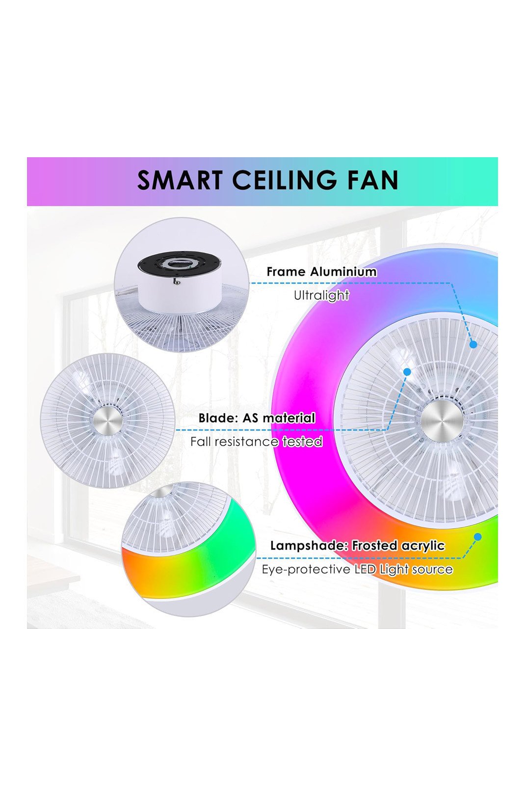 Climatiseurs et ventilateurs  FLINQ 8721284750550  White