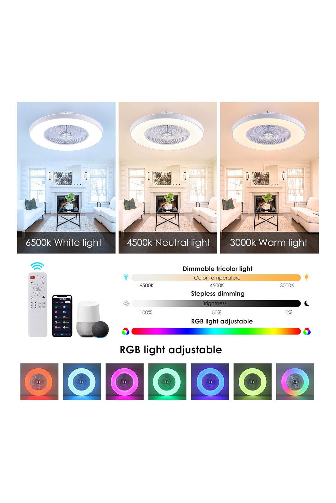 Climatiseurs et ventilateurs  FLINQ 8721284750550  White