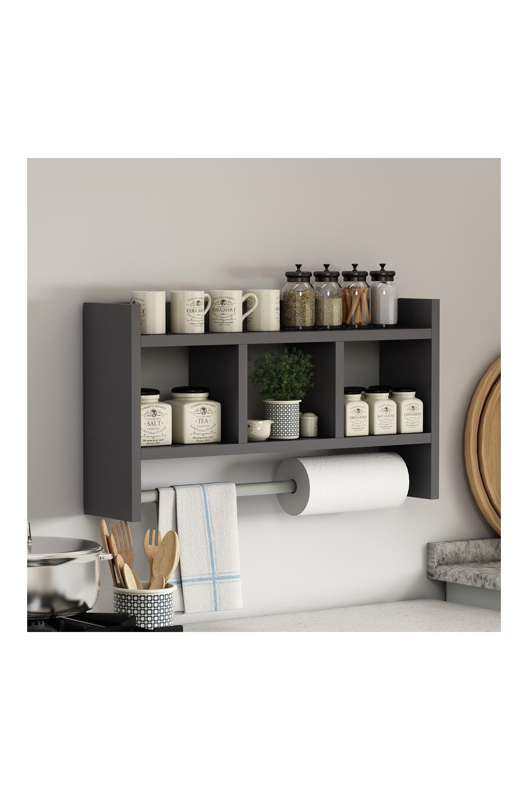 Conservation et rangements  Furniture mix 382NRC1519 Anthracite