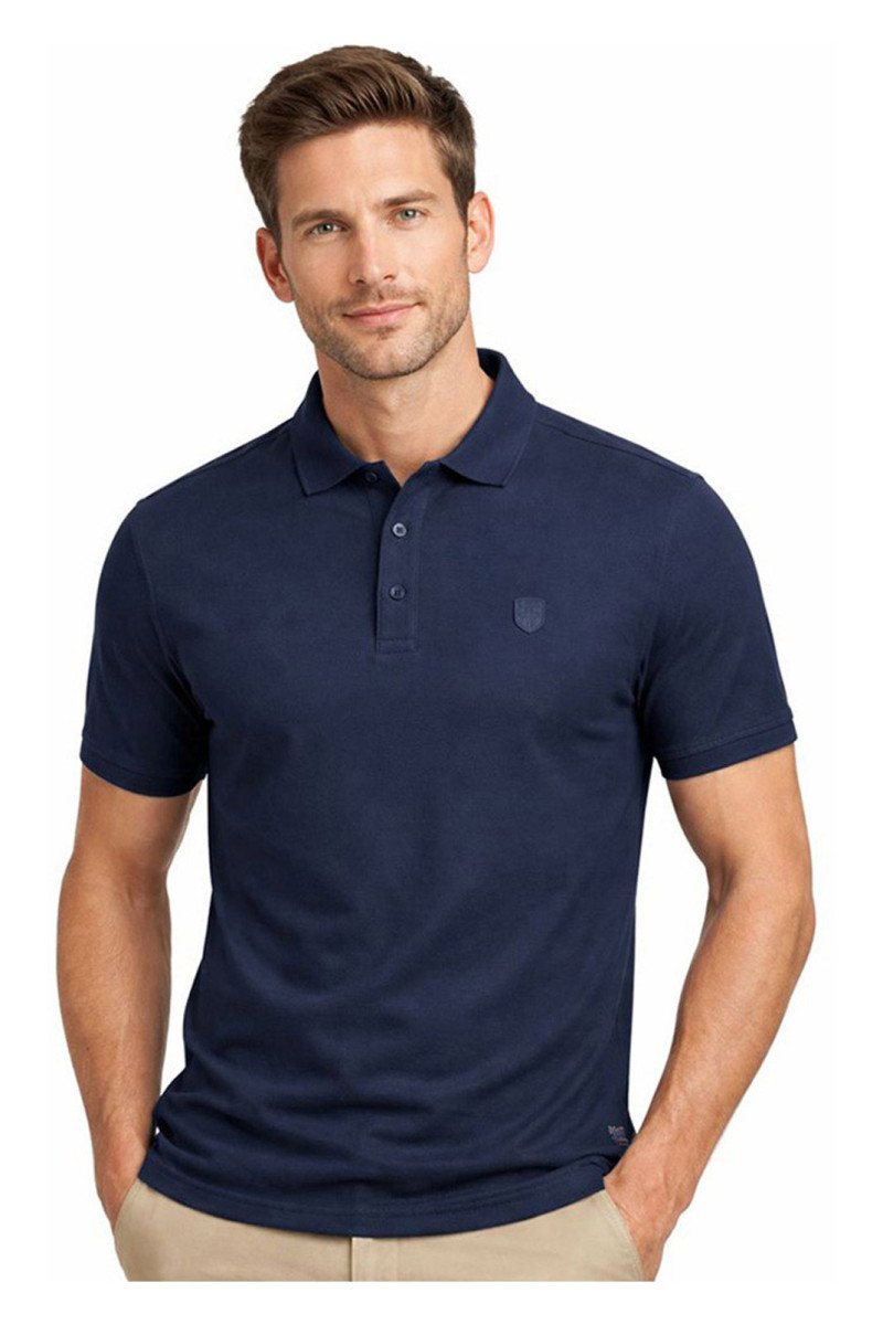 Polos manches courtes  Geographical norway SA1222H DB BLUE MEN