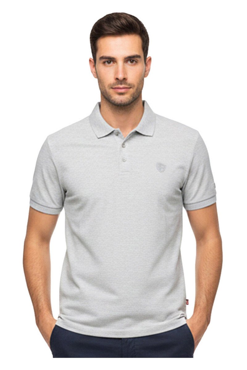 Polos manches courtes  Geographical norway SA1224H DB BLENDED GREY MEN 254