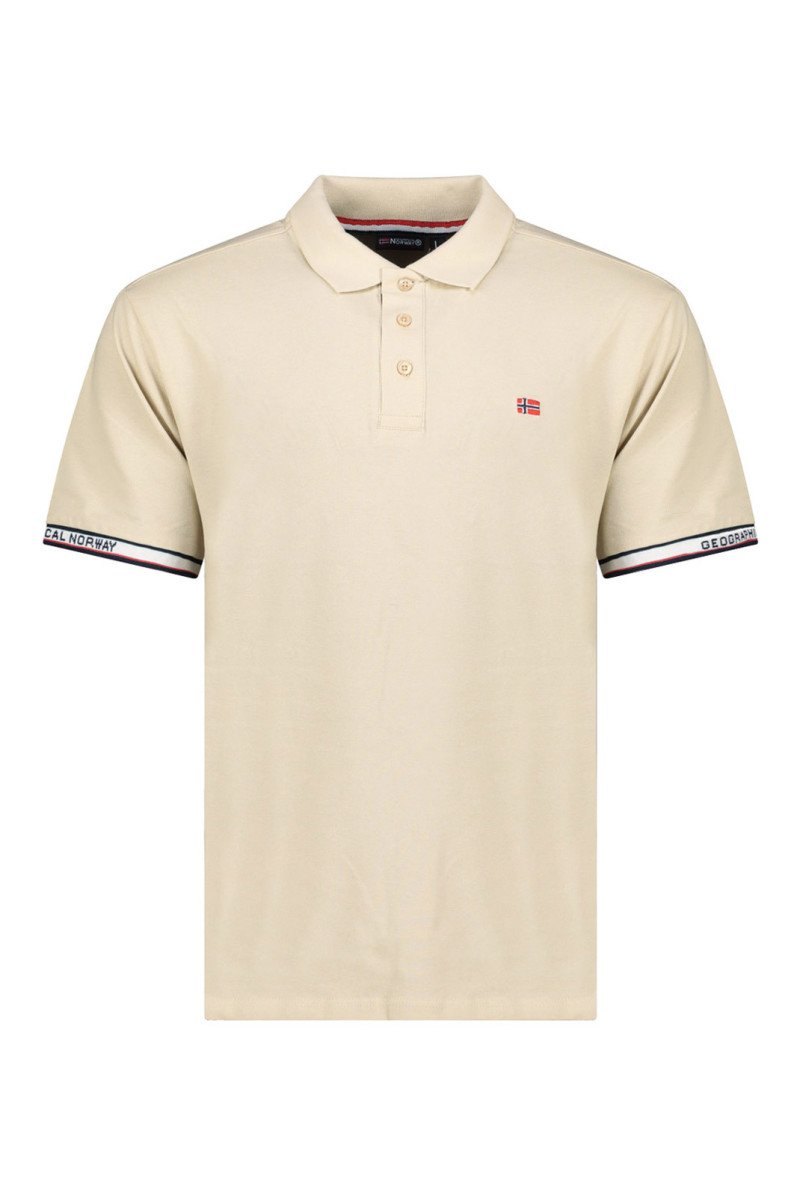 Polos manches courtes  Geographical norway SA1237H OFF WHITE MEN 254