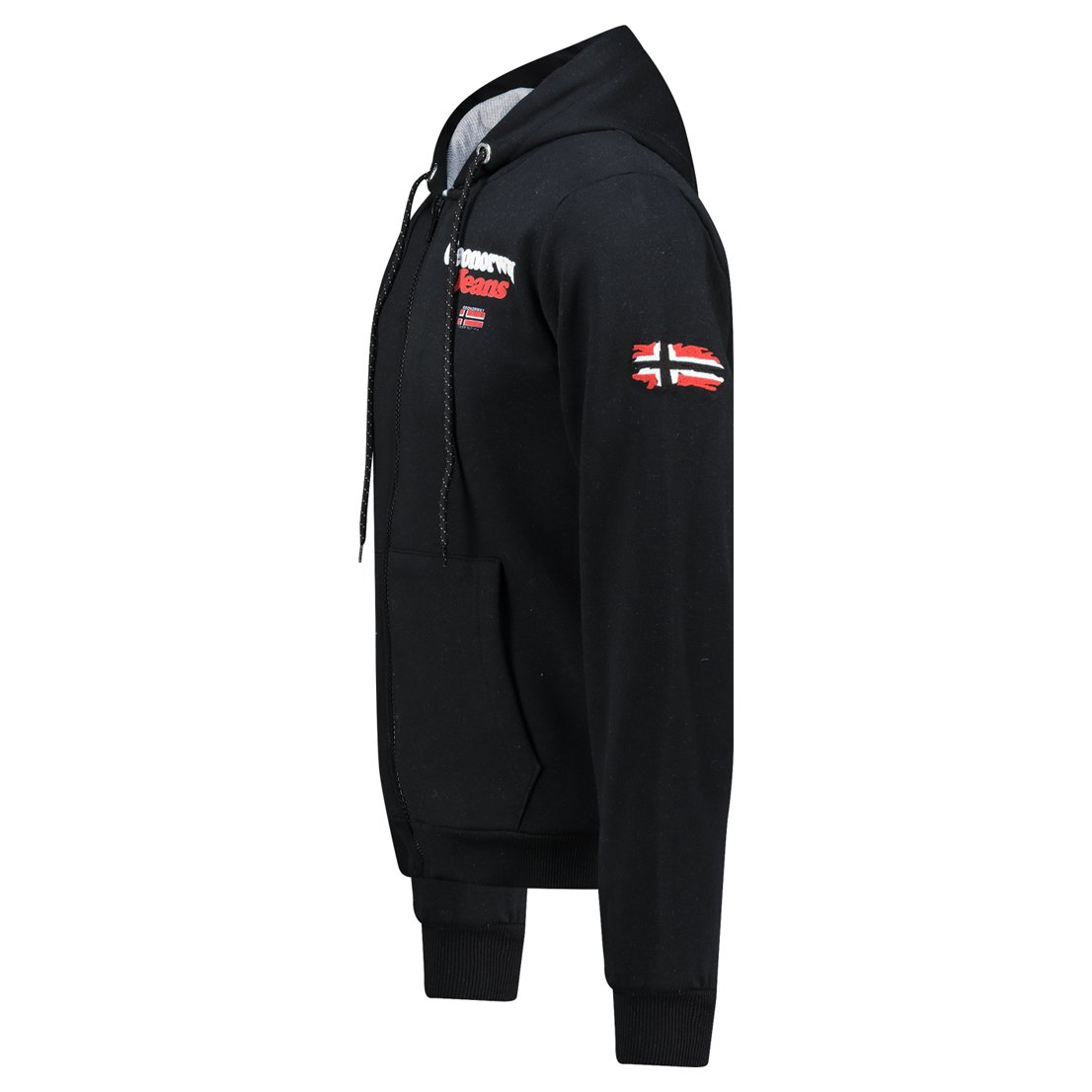 Sweats zippés  Geographical norway WZ3135H/GN Black