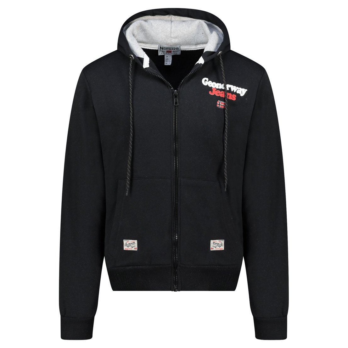Sweats zippés  Geographical norway WZ3135H/GN Black