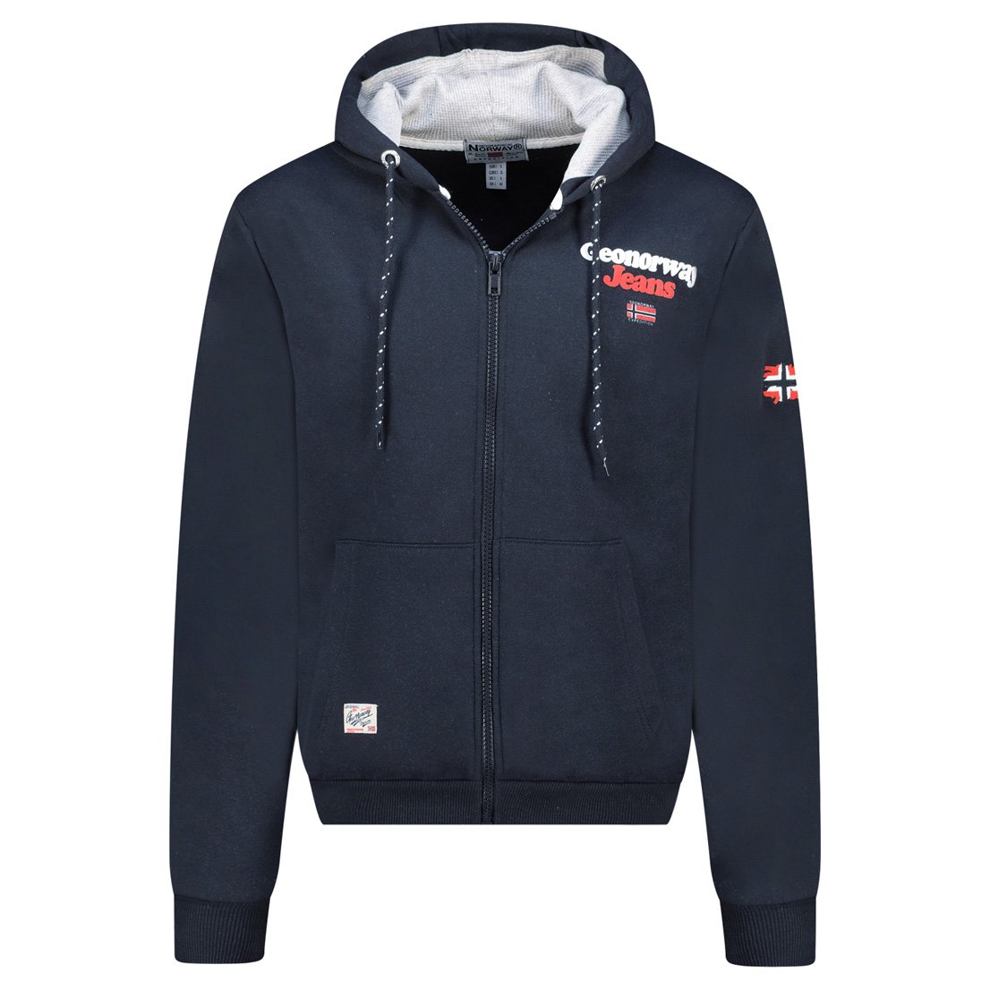 Sweats zippés  Geographical norway WZ3136H/GN Navy