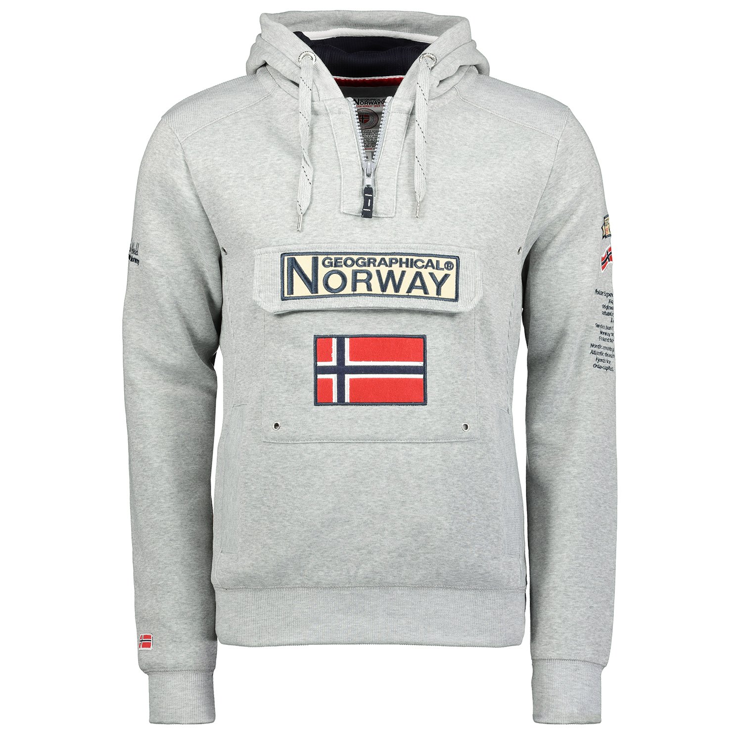 Sweatshirts  Geographical norway WU4184H Grey melangé