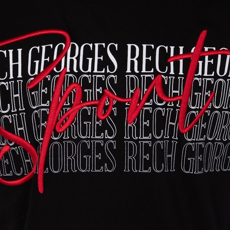 T-S manches courtes  Georges Rech GRT-4 BLACK