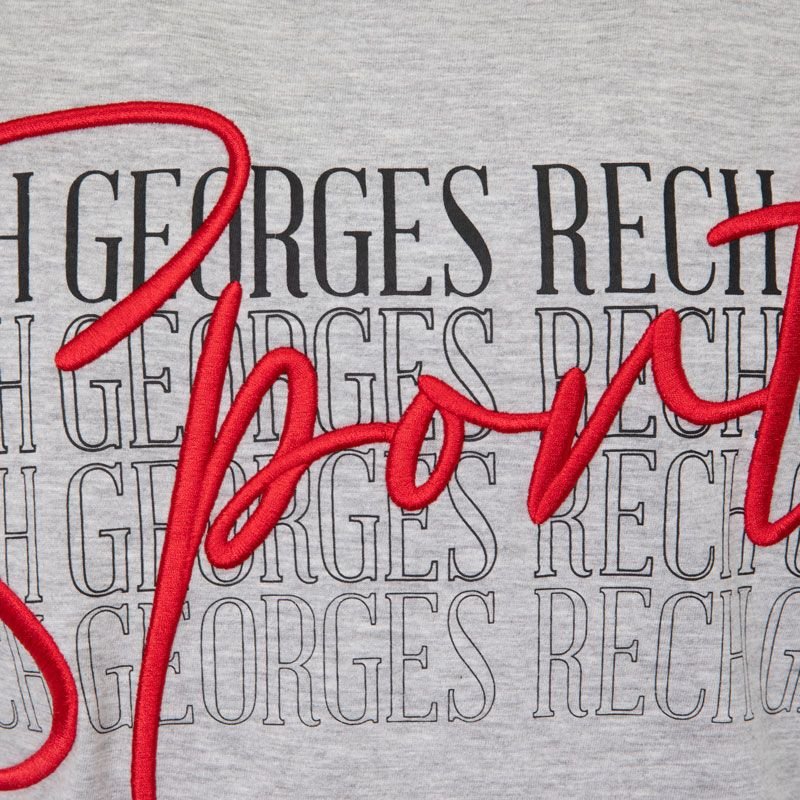 T-S manches courtes  Georges Rech GRT-4 GREY MEL