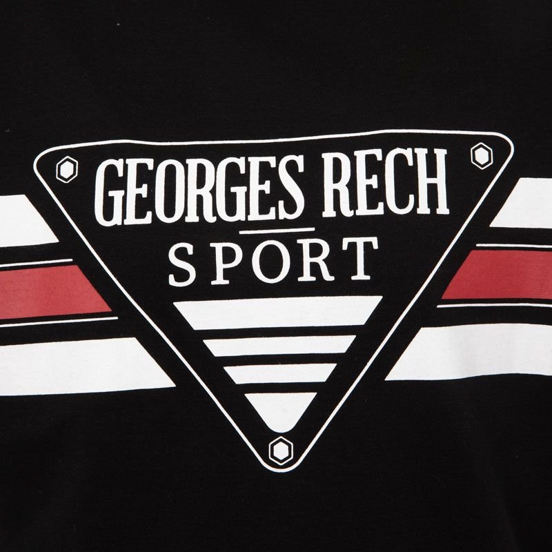T-S manches courtes  Georges Rech GRT-5 BLACK
