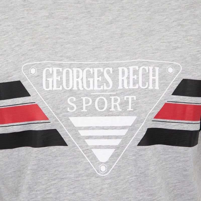 T-S manches courtes  Georges Rech GRT-5 GREY MEL