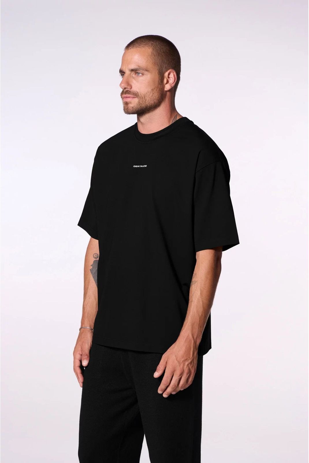 T-S manches courtes  Gertrude H25_HORTY_TSHIRT_BLACK Black