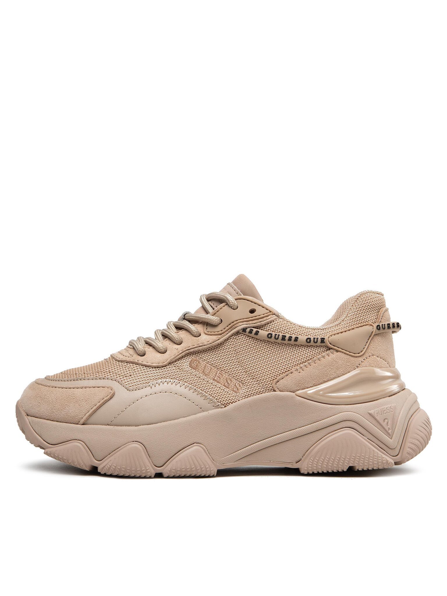 Baskets / Sneakers  Guess jeans FL7MIC LEA12 NUDE