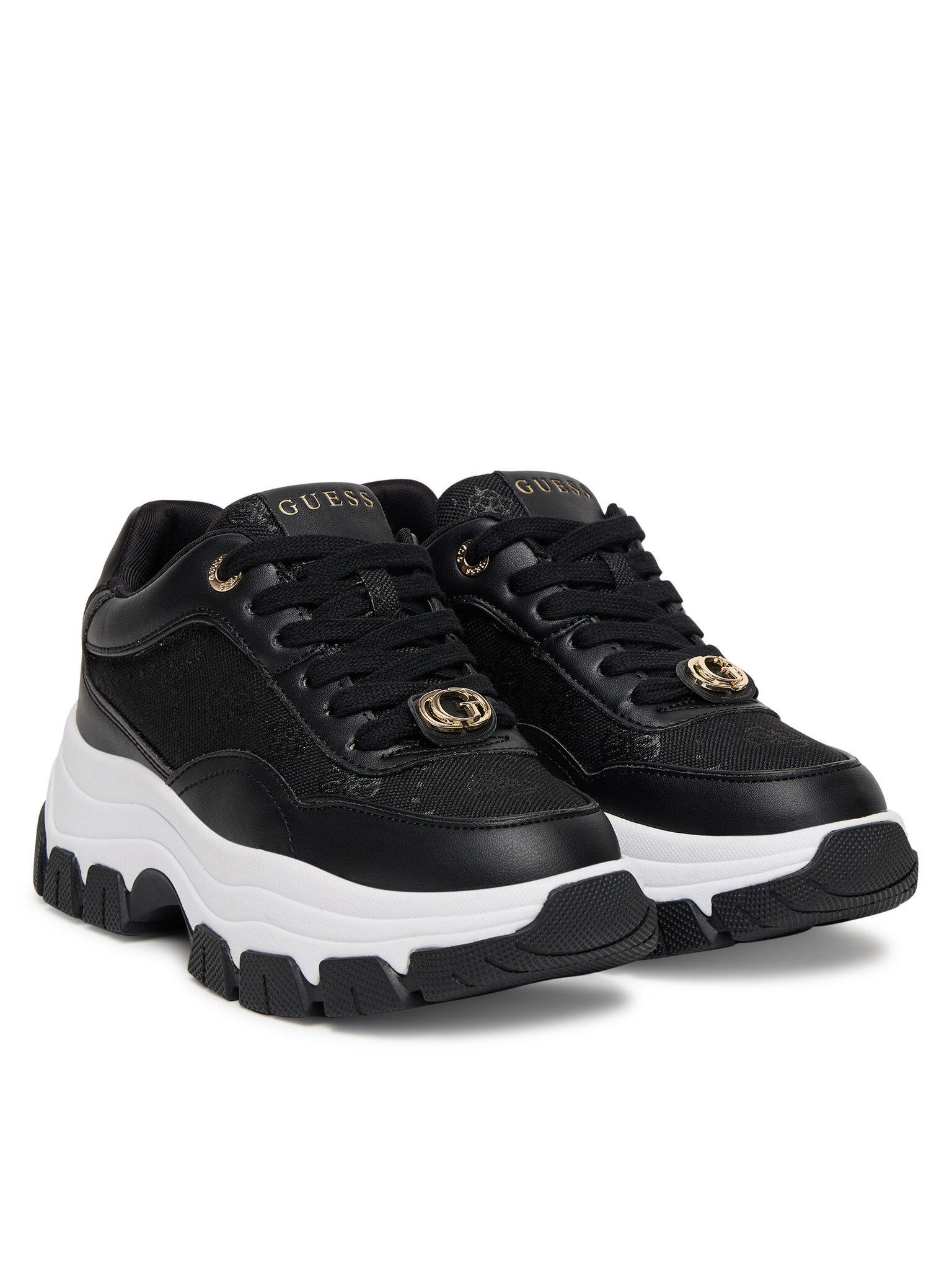 Baskets / Sneakers  Guess jeans FLFBRT ELE12 BLACK
