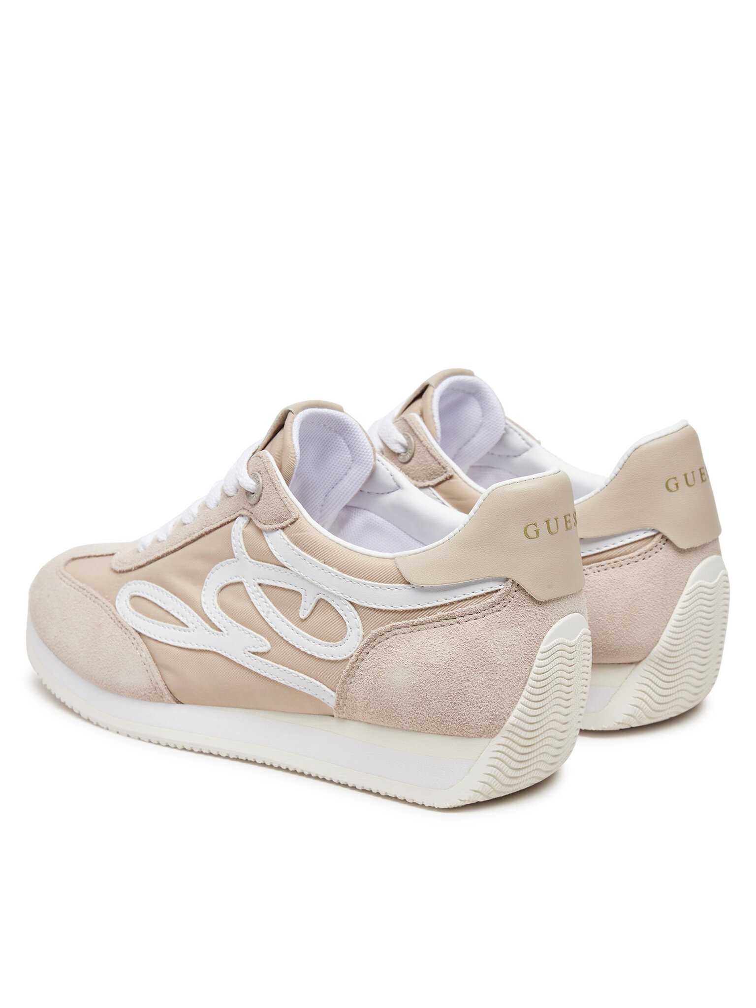 Baskets / Sneakers  Guess jeans FLPSKR SUE12 BEIGE